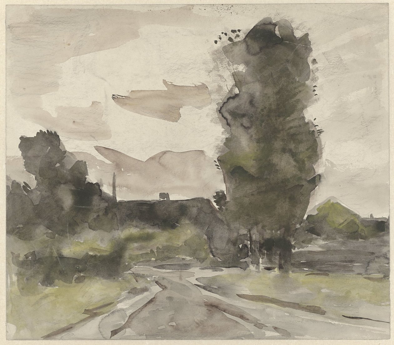 Landscape with Road by Jan van Essen