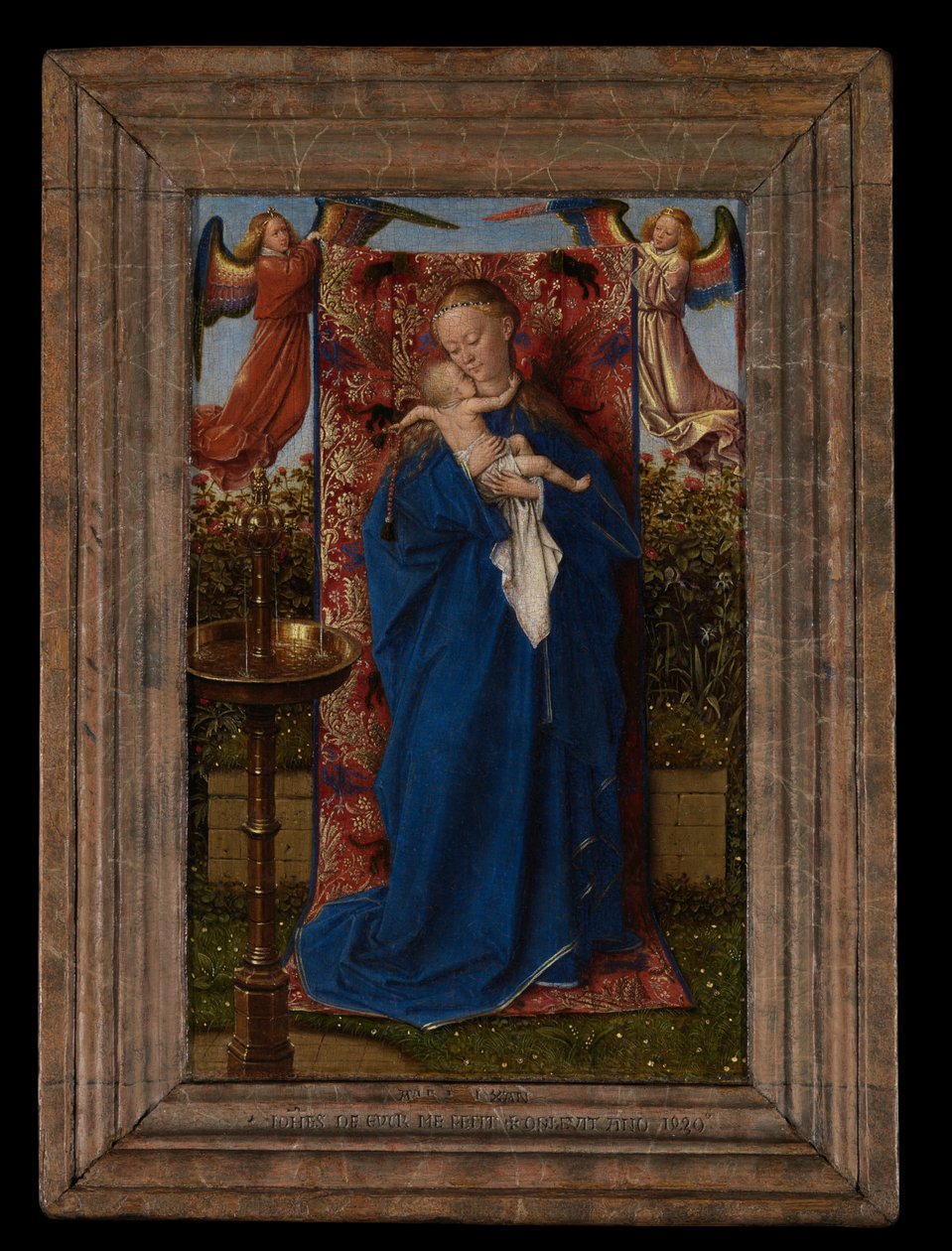 Madonna at the Fountain by Jan van Eyck