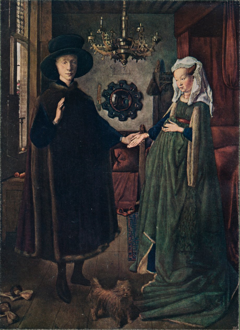 The Arnolfini Portrait, 1434, 1904 by Jan van Eyck