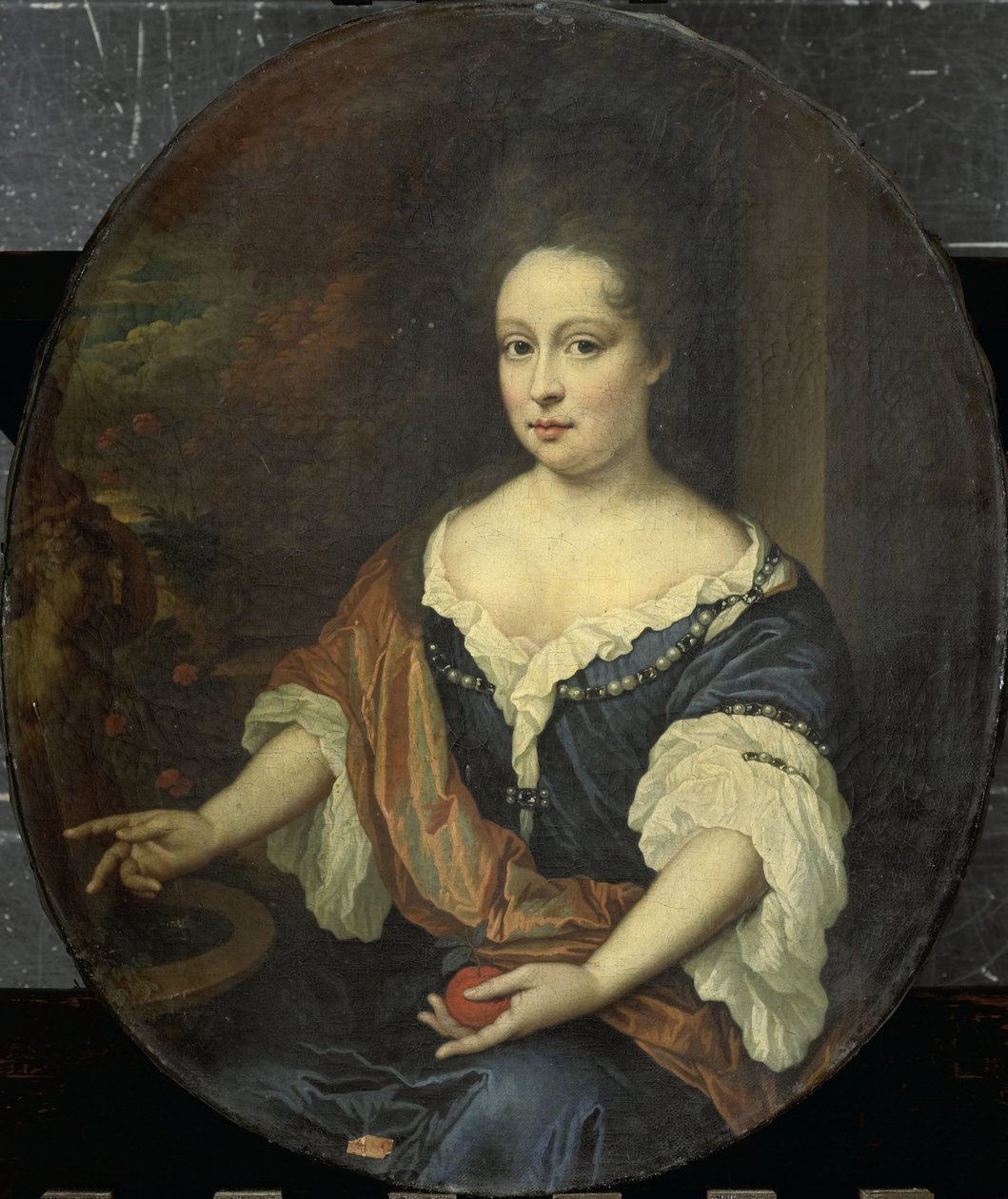 Judith Allijn (d 1702), Wife of Harmen Lijnslager by Jan van Haensbergen