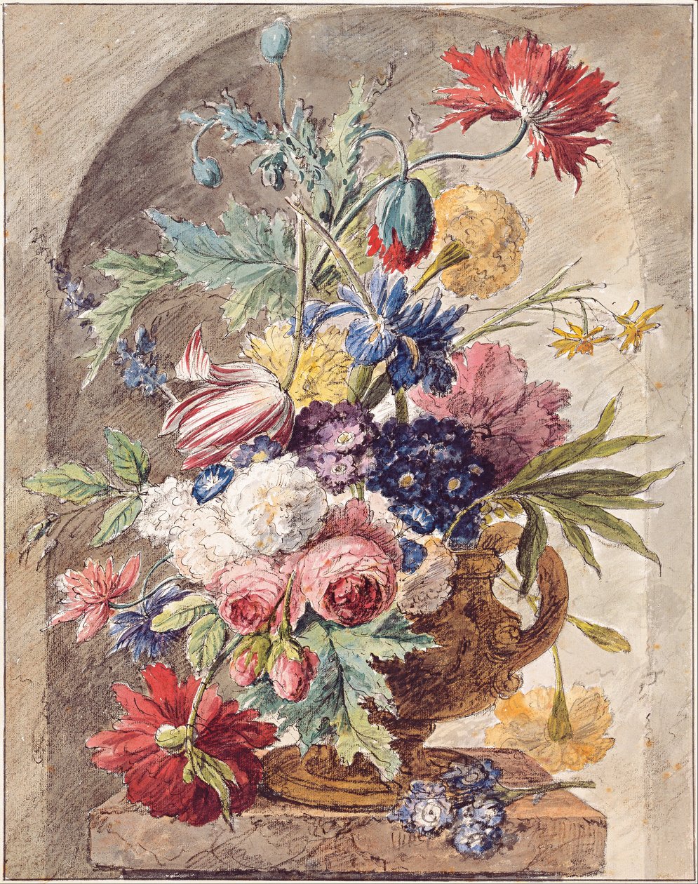 Flower Still Life by Jan van Huysum