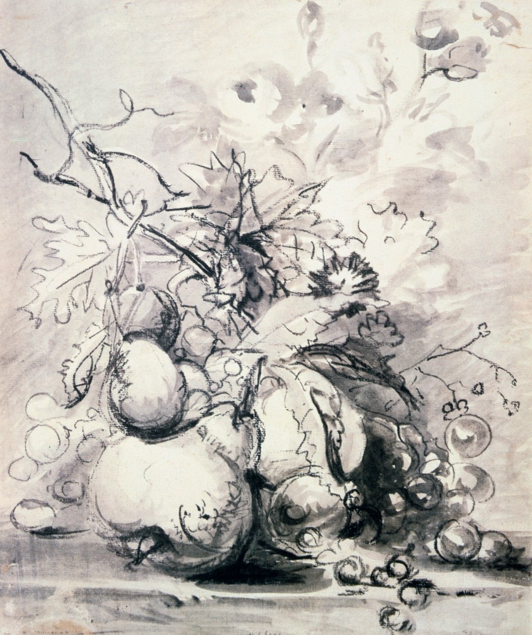 Still Life of Fruit by Jan van Huysum