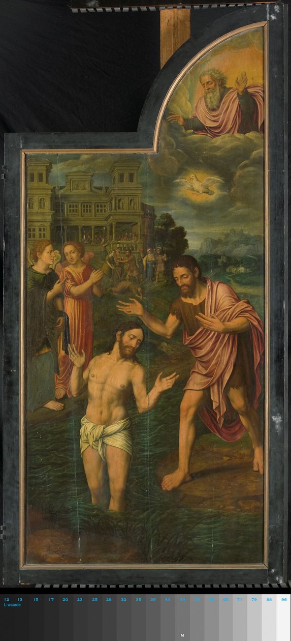Triptych with Scenes from the Life of St John the Baptist, Right Panel by Jan van II Coninxloo