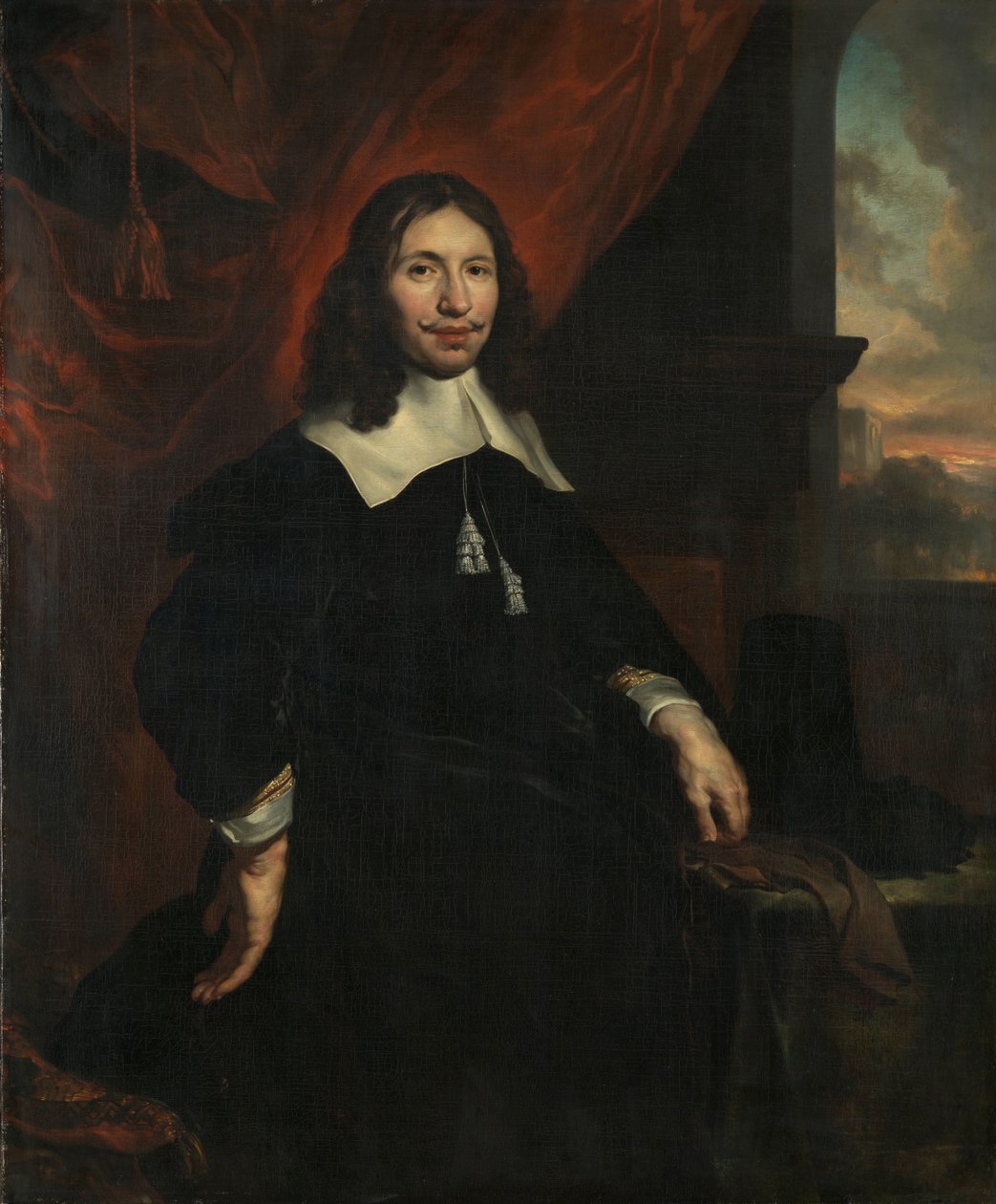 Dionijs Wijnands (1628-73). Amsterdam Merchant, Son of Hendrick Wijnands and Aeltje Denijs by Jan van  Noordt