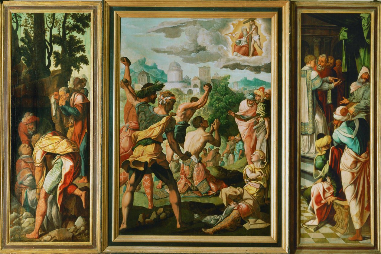 Polyptych of St. James Major and St. Stephen by Jan van Scorel