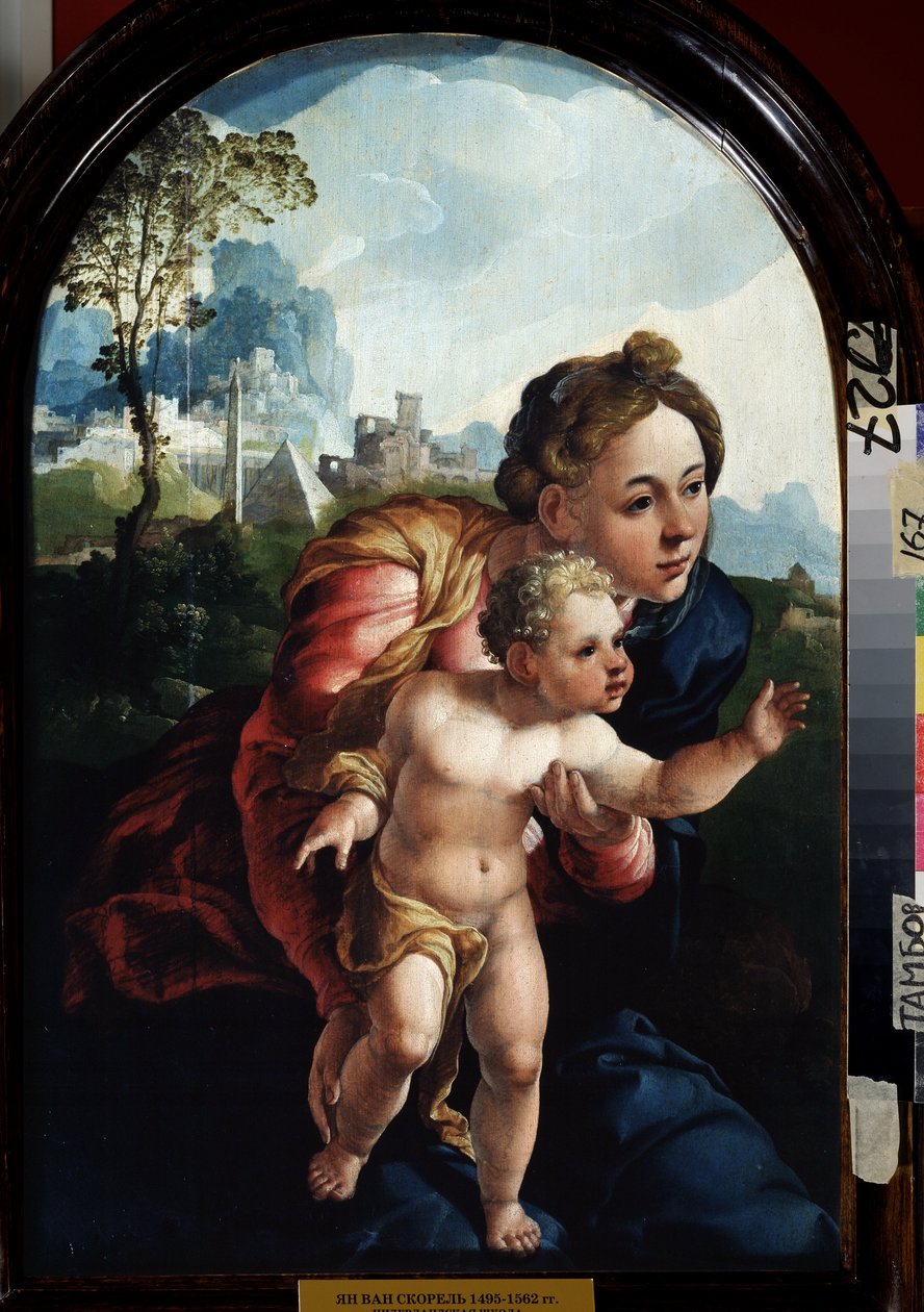 Virgin and Child by Jan van Scorel