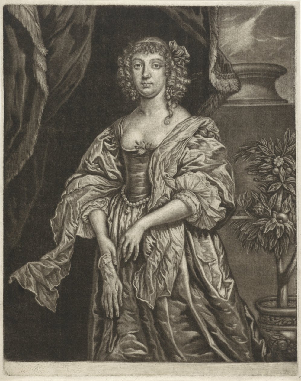 Portrait of Anna of Bedford by Jan van Somer