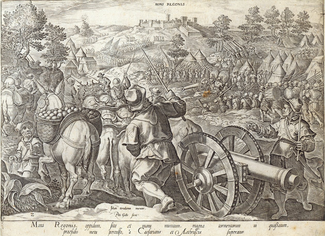 The Battle of Mons Regionis, plate from 