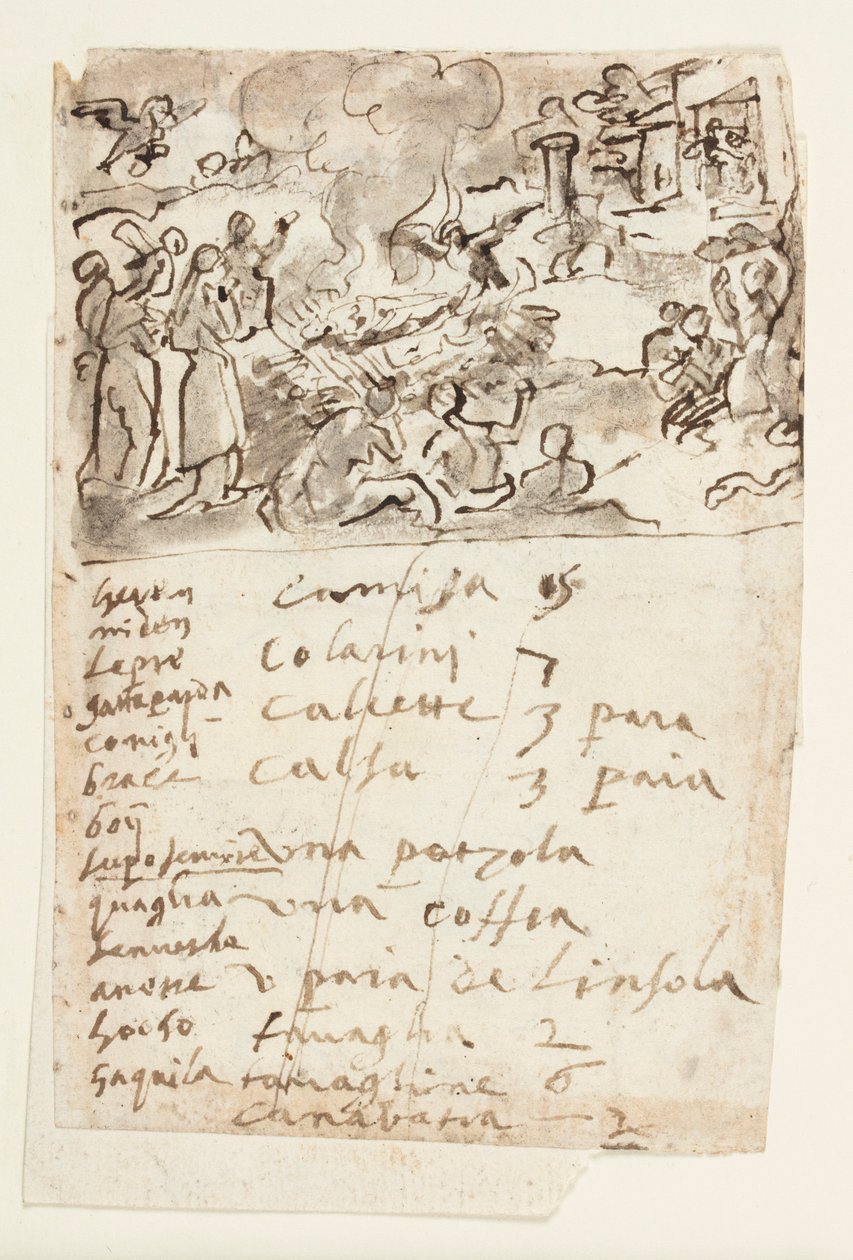 Death of the Woman of Sestos, from Pliny