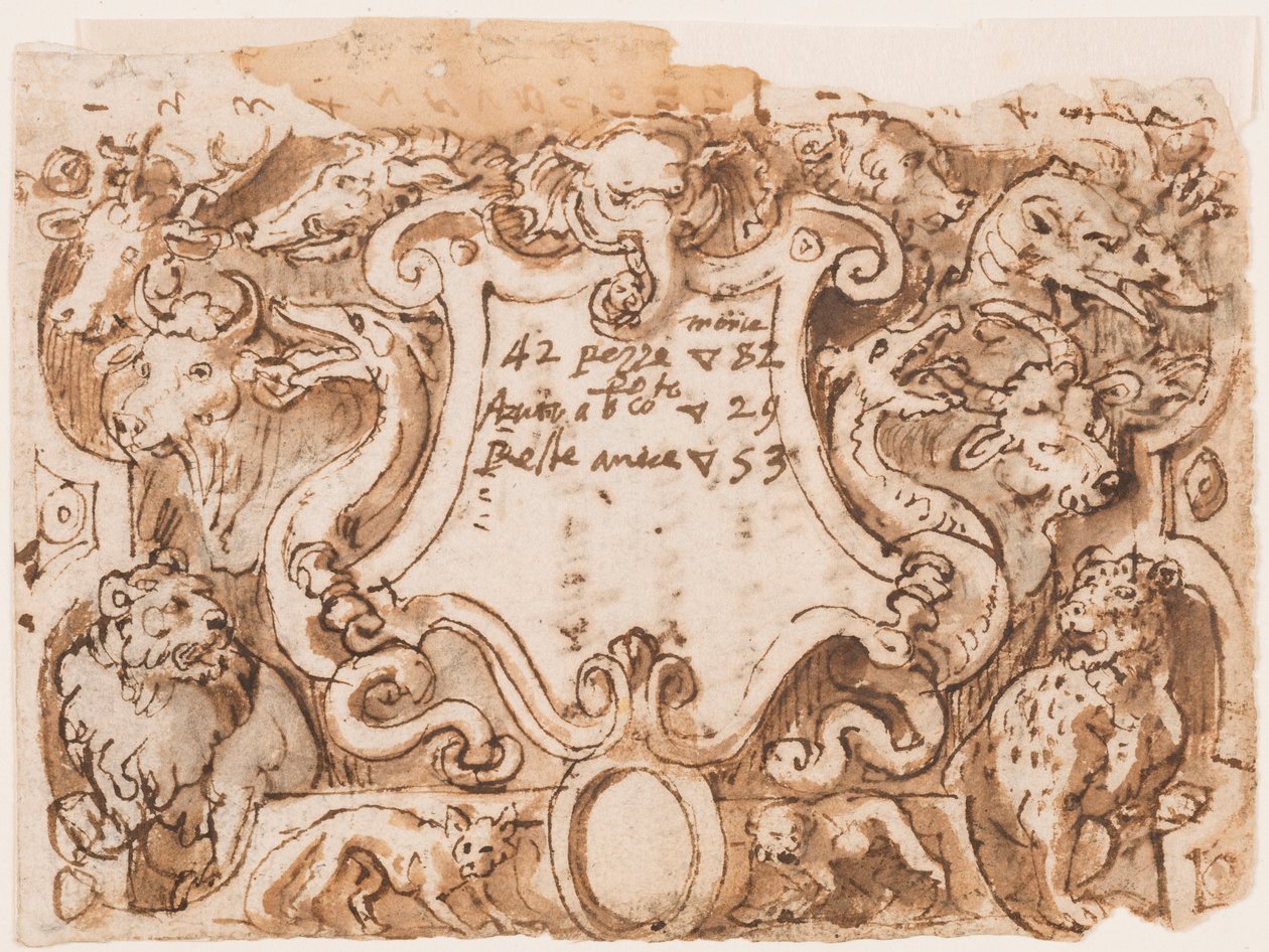 Preliminary Design for Title Page for the Print Series Venationes ...