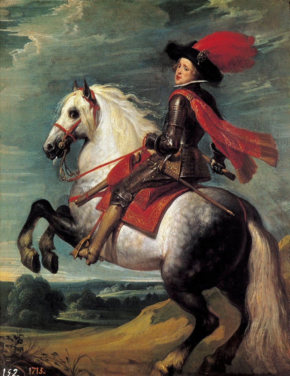 Equestrian portrait of Philip IV by Jan van the Elder Kessel