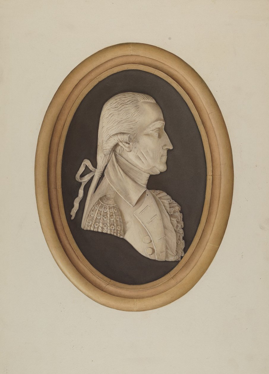 Bust of Washington by Jane Iverson