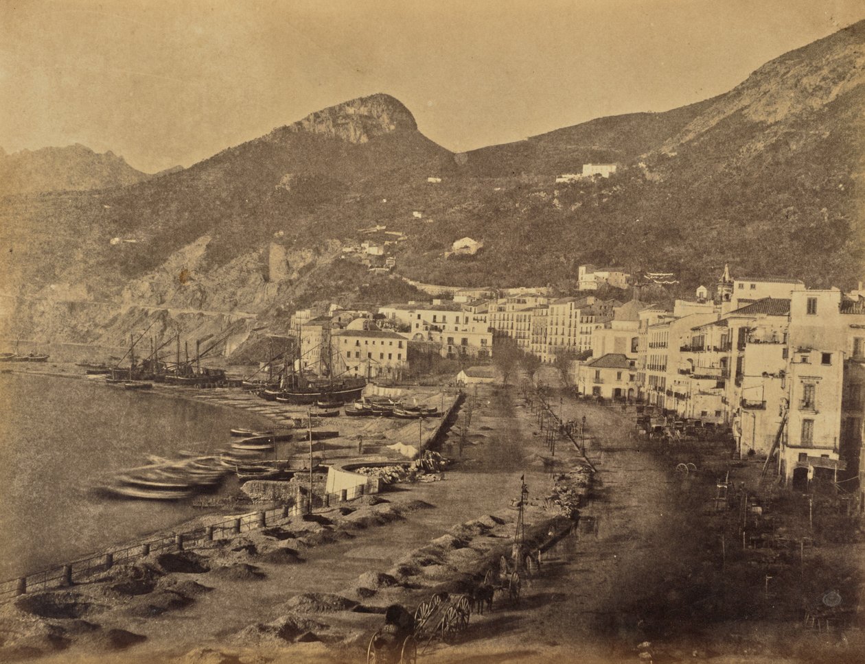 Salerno from Hotel Window by Jane Martha St. John