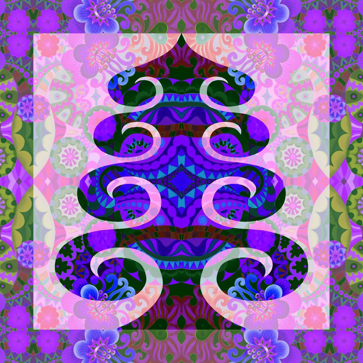 Tree in Purple by Jane Tattersfield