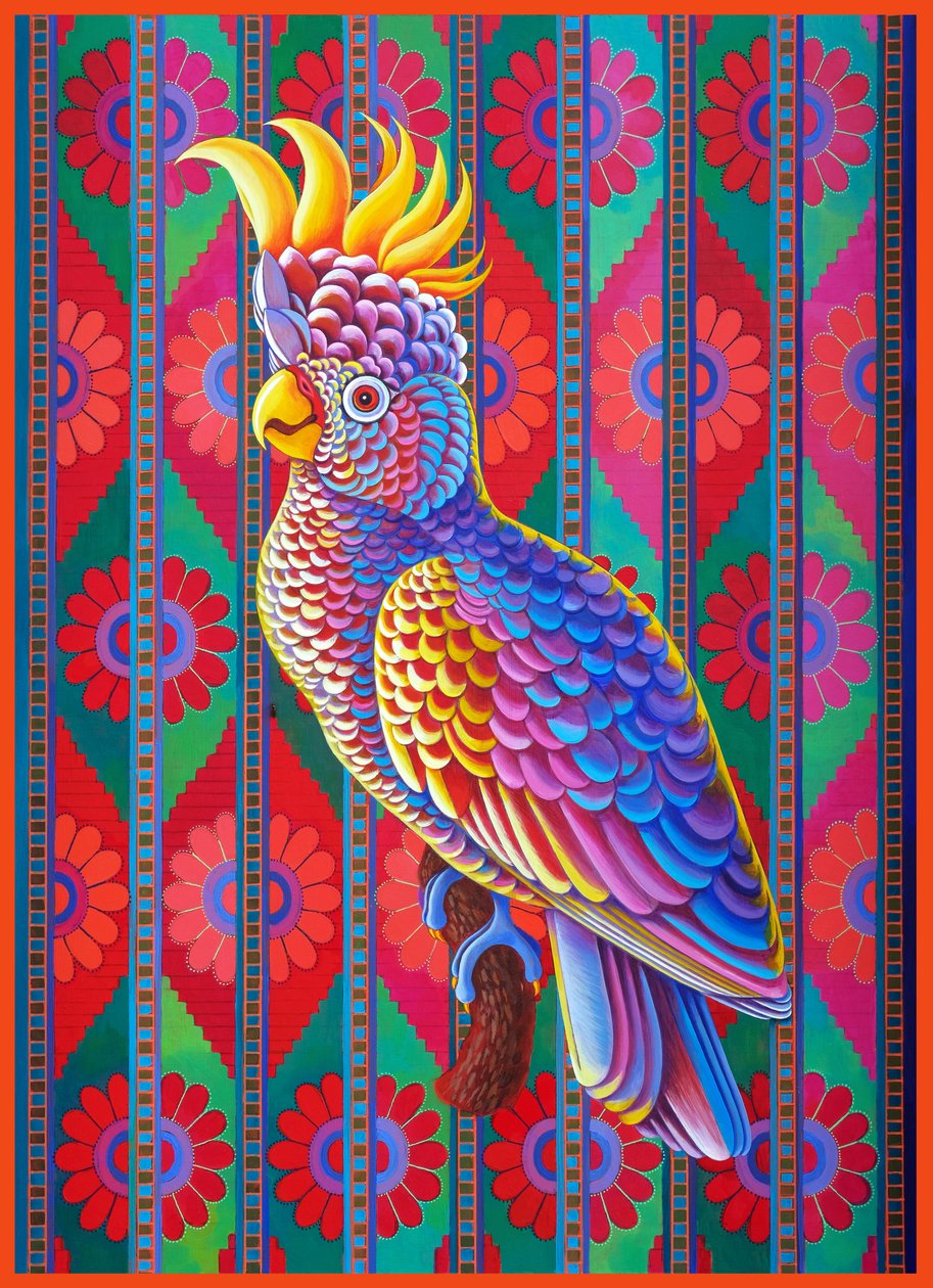 Yellow-crested Cockatoo, 2022 by Jane Tattersfield