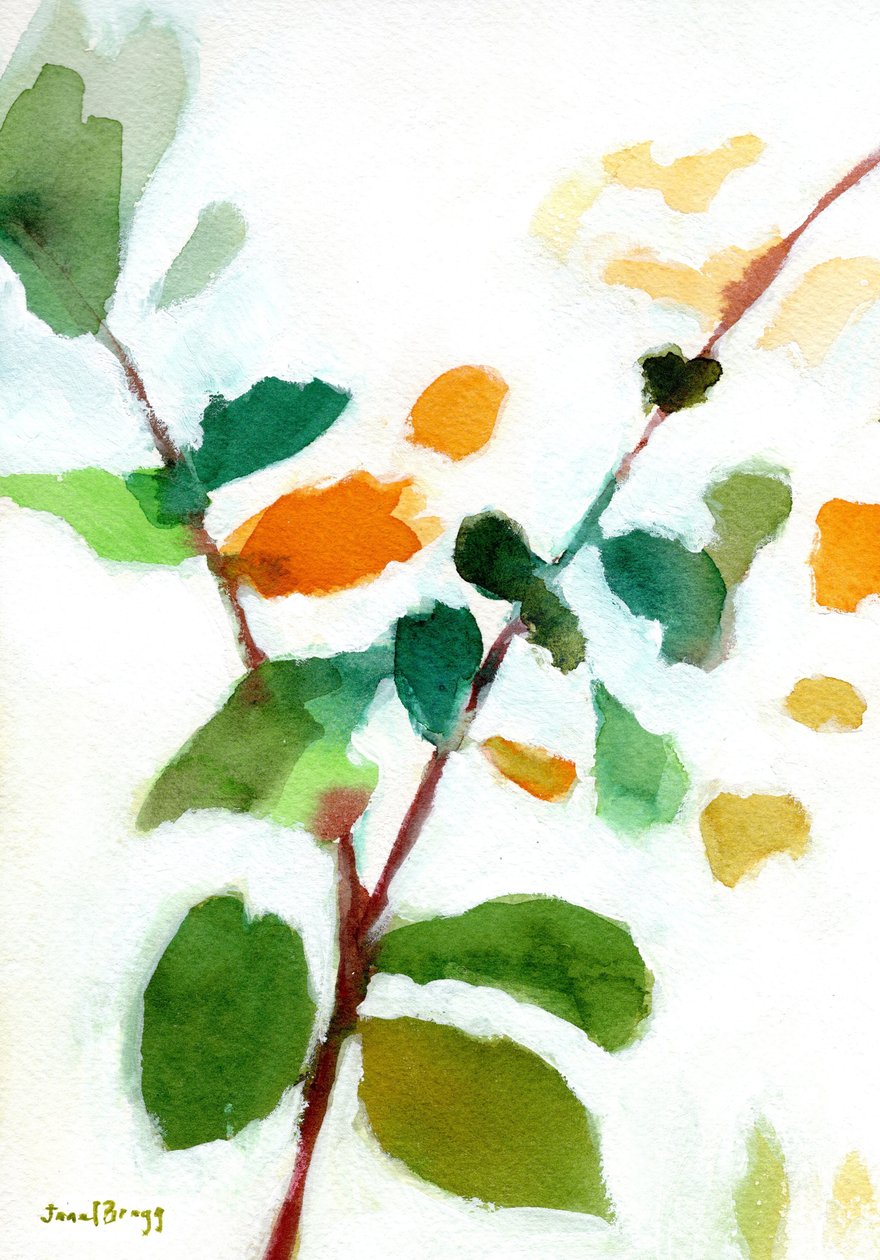 Botanical from the Courtyard, c.2023 by Janel Bragg