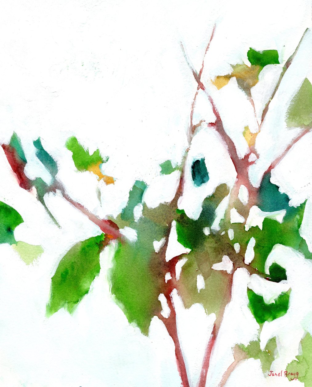 Botanical from the Courtyard, c.2023 by Janel Bragg