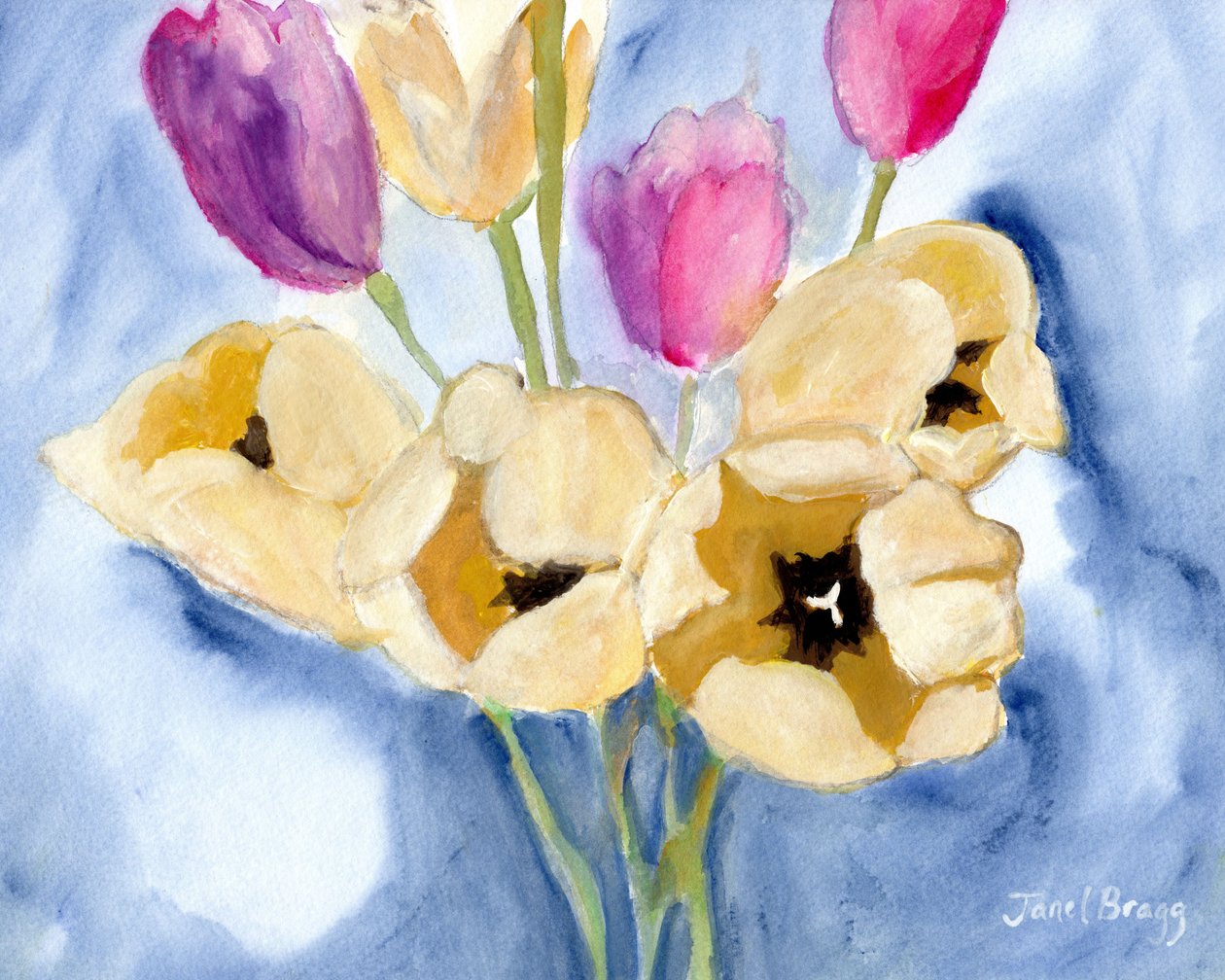 Tulips on Mom