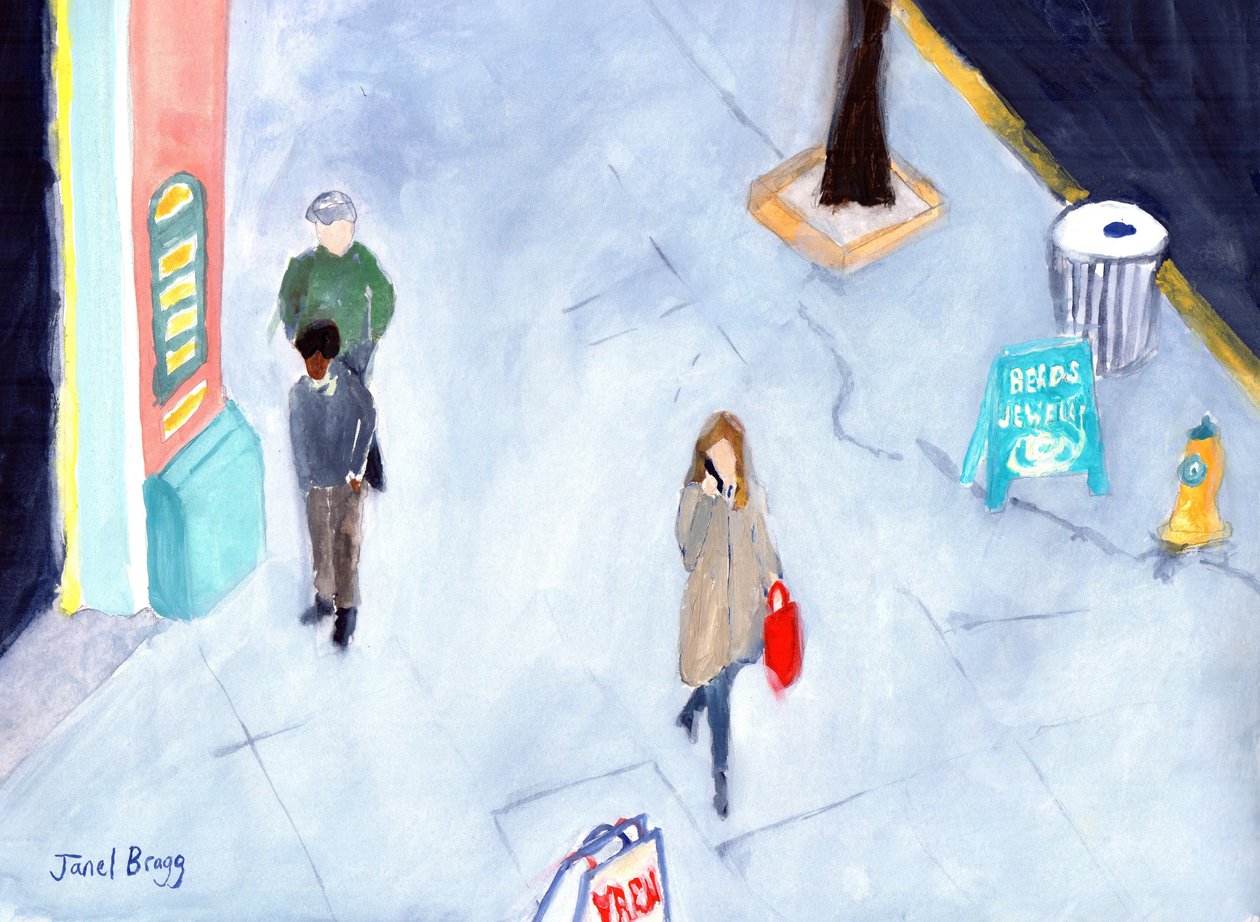 View from the Palace Hotel Third Floor II, c.2016 by Janel Bragg
