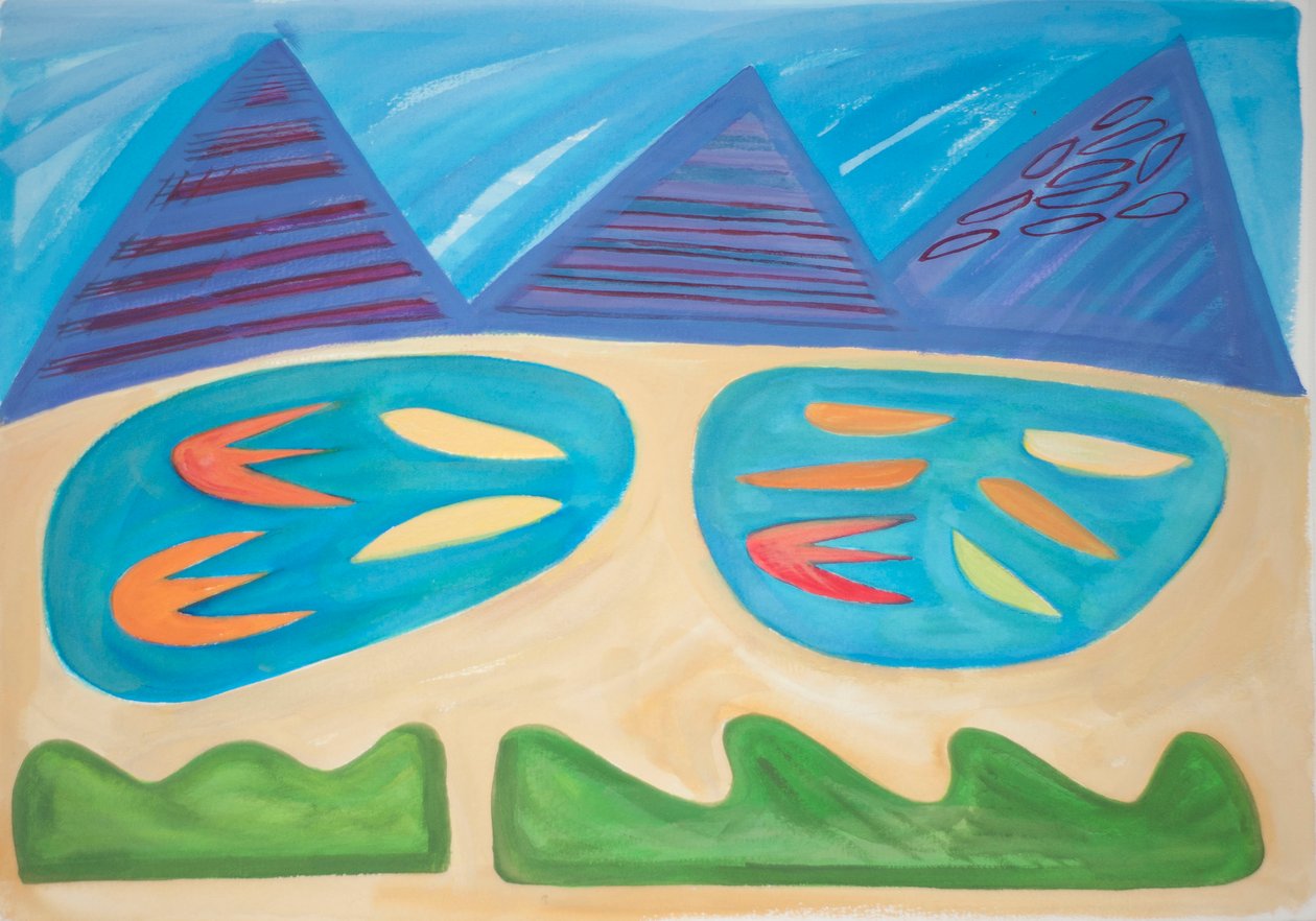 Landscape Within, 2015 by Janet McKenzie