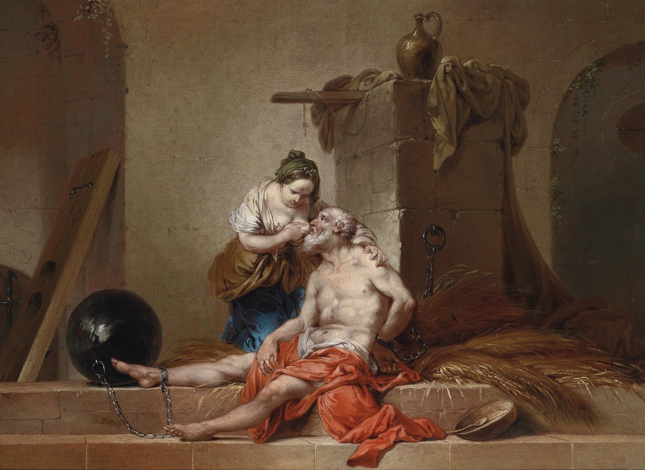 Roman Charity by Januarius Zick