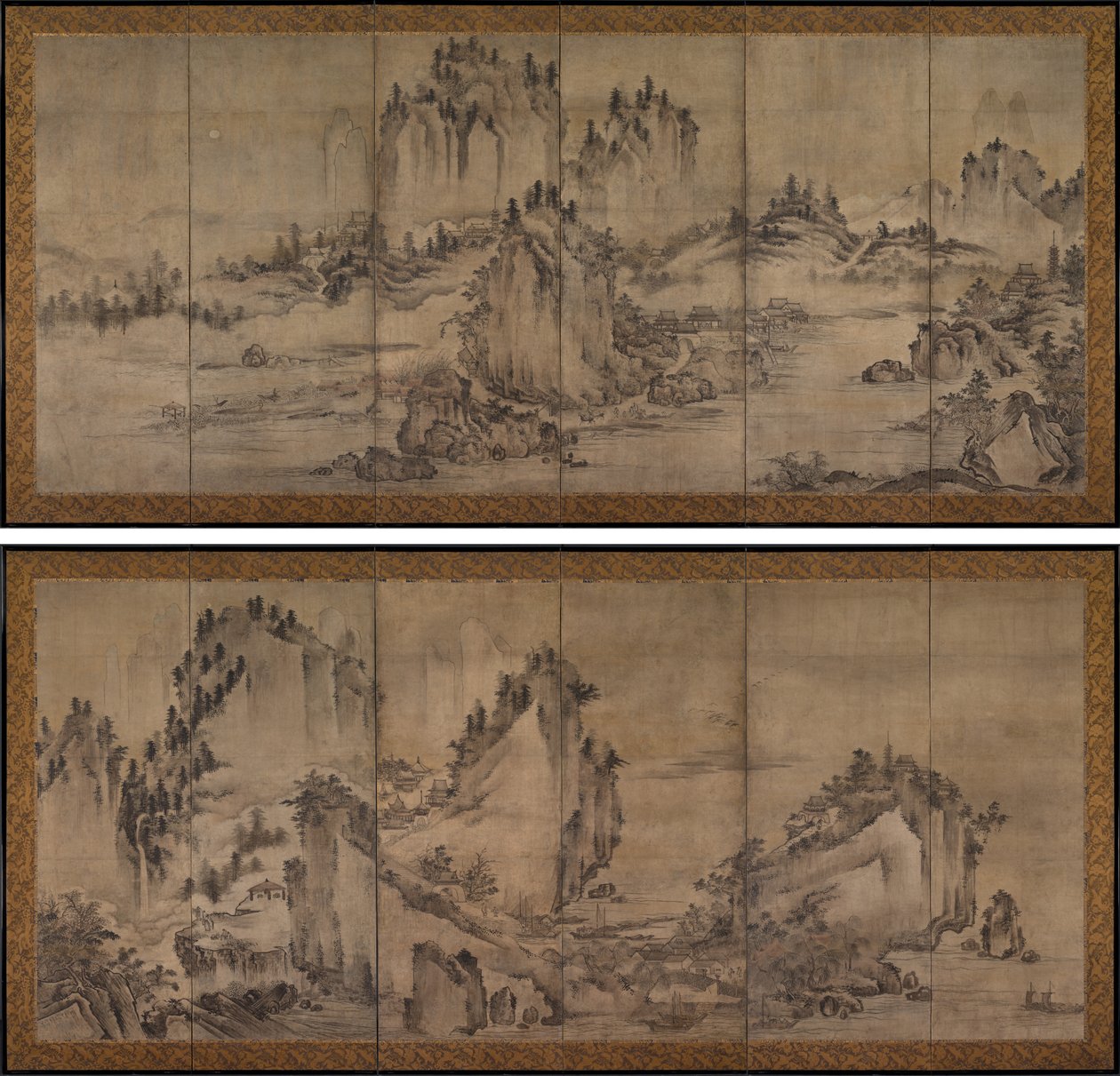 Landscape by Japan, Muromachi period