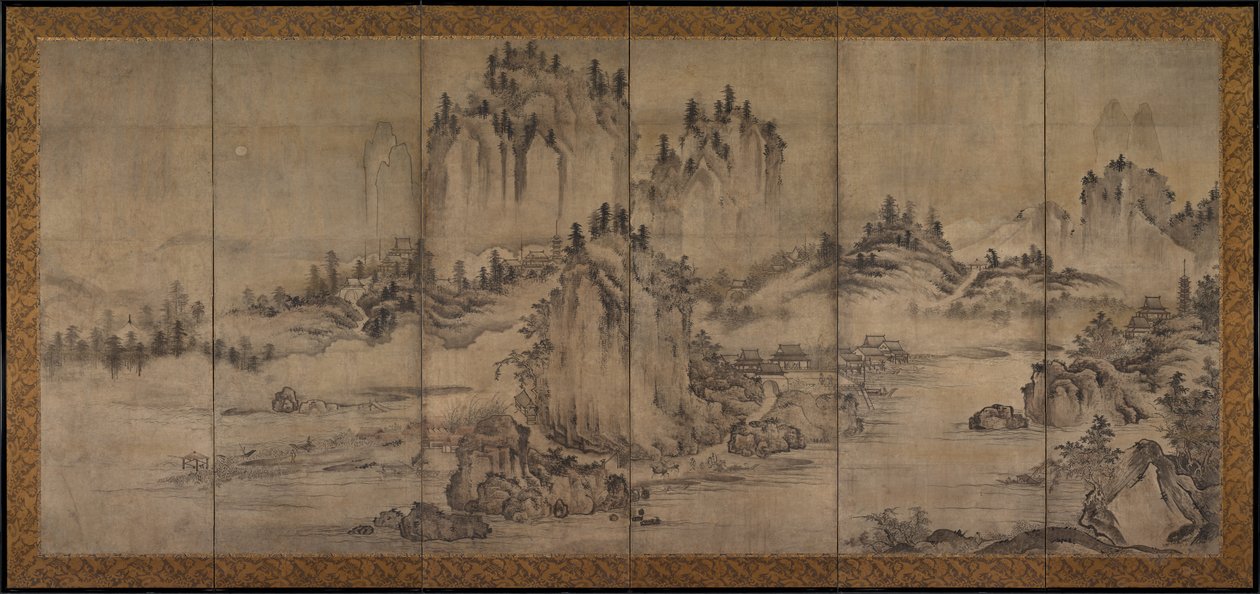 Landscape by Japan, Muromachi period