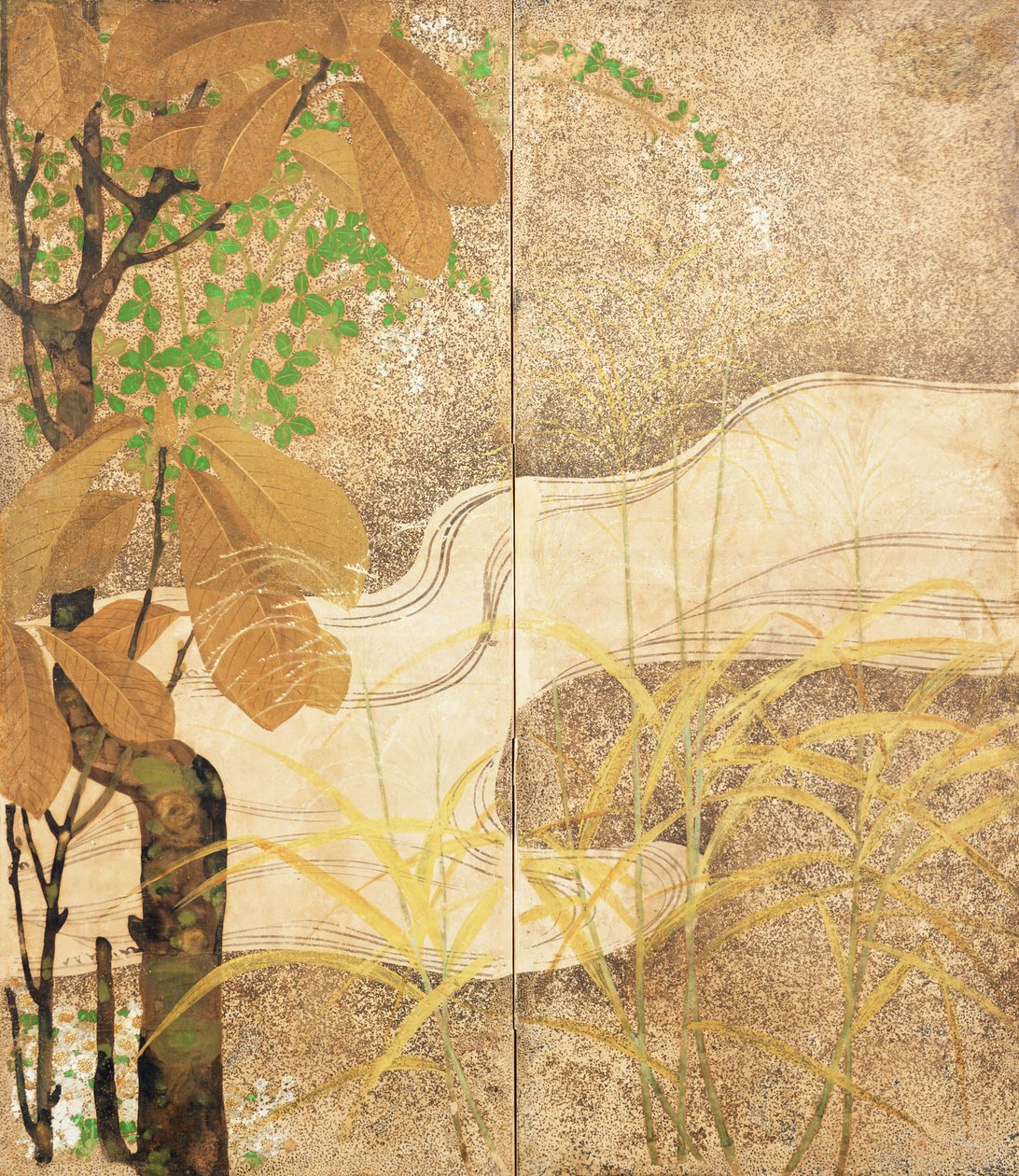 Flowing River by Japanese School