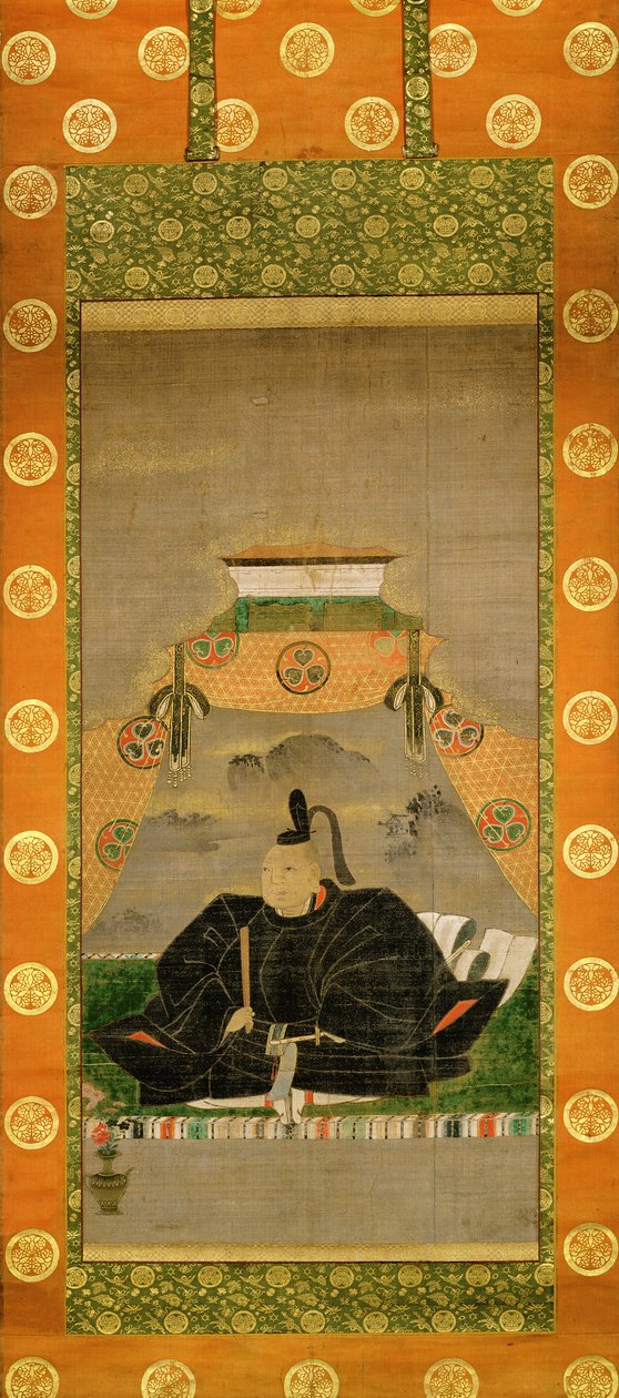 Portrait of Tokugawa Ieyasu (1543-1616), Japanese, 17th Century by Japanese School