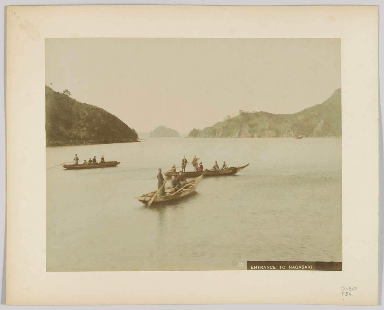 Entrance to Nagasaki, Japan by Japanese Photographer