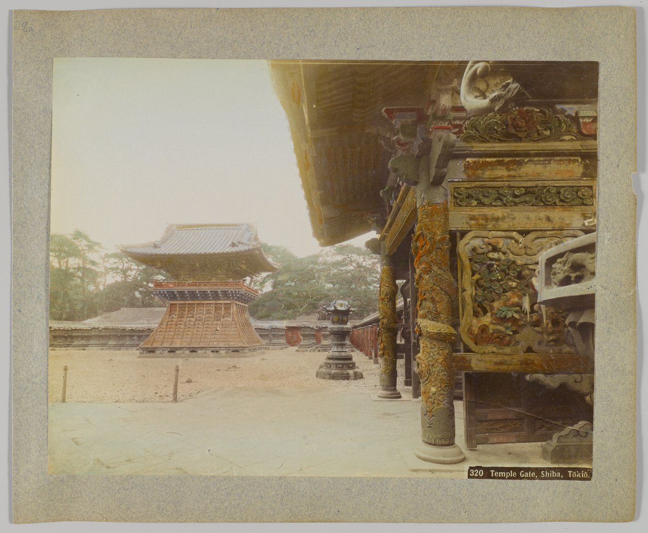 Temple Gate, Shiba Park, Tokyo, Japan by Japanese Photographer