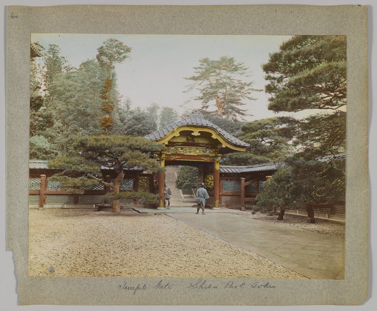 Temple Gate, Shiba Park, Tokyo, Japan by Japanese Photographer