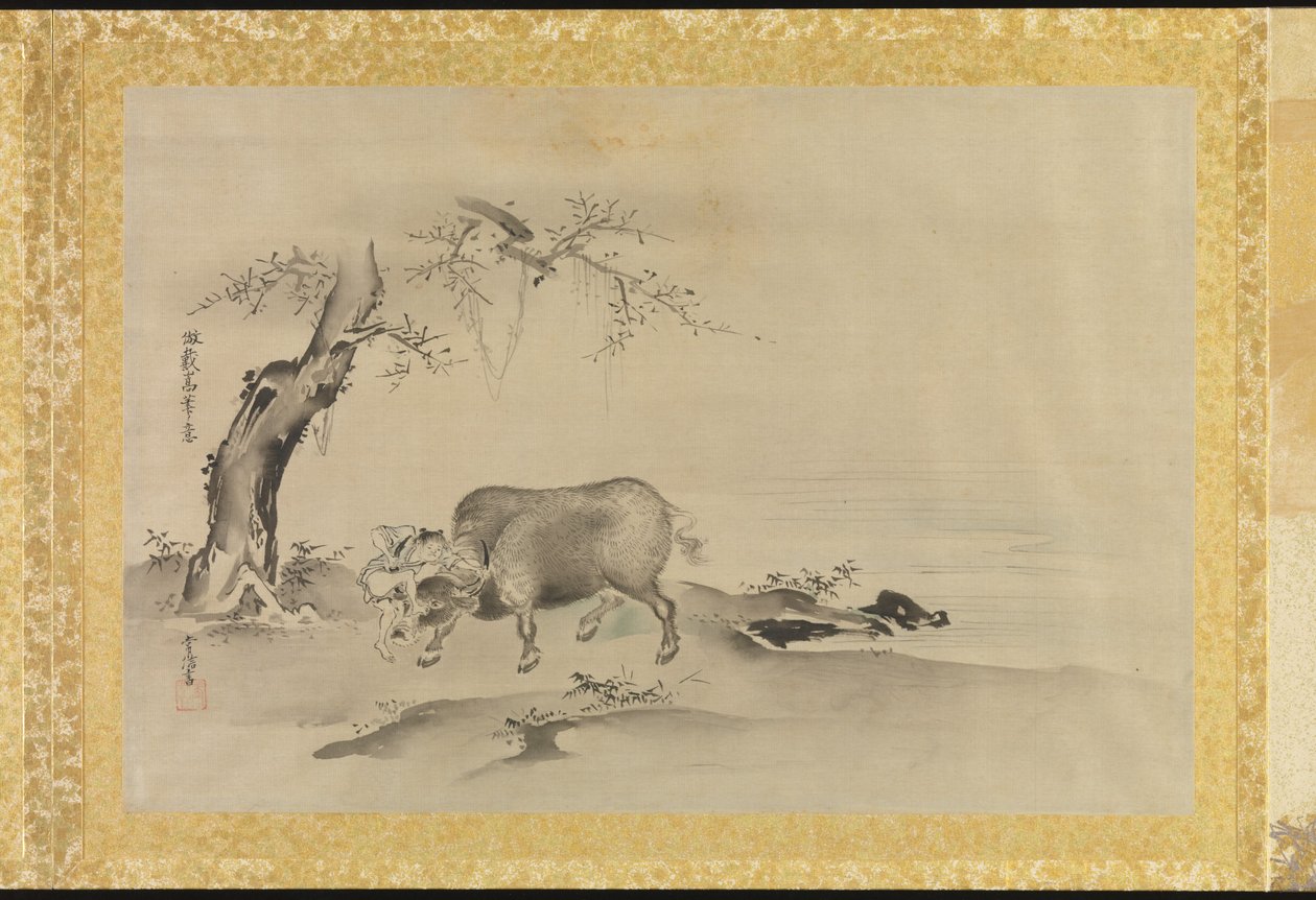 Album of Copies of Chinese Paintings by Japanese School