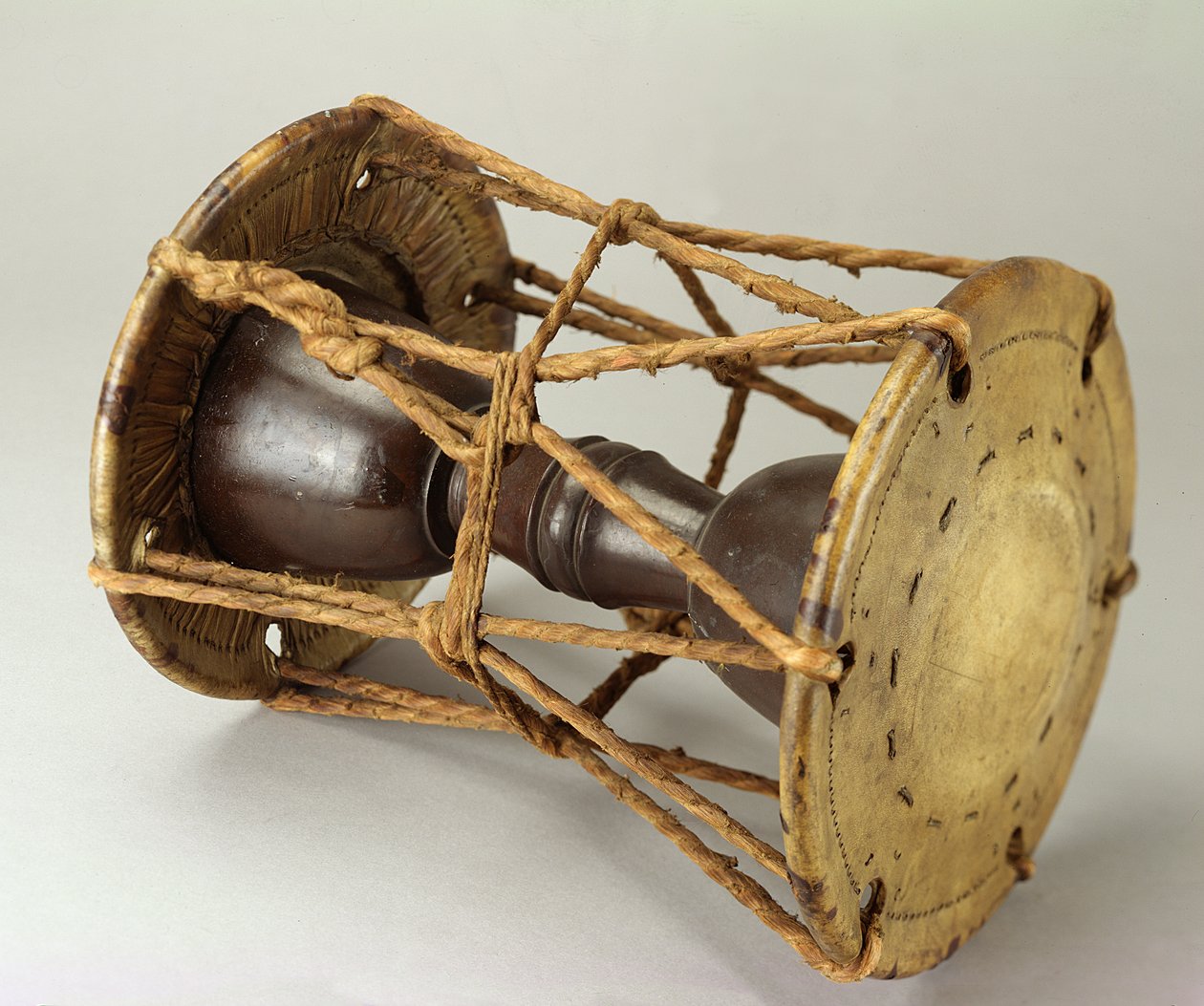 Double Drum (O-Tsuzumi) Used in Performances of the No Theatre in Japan by Japanese School