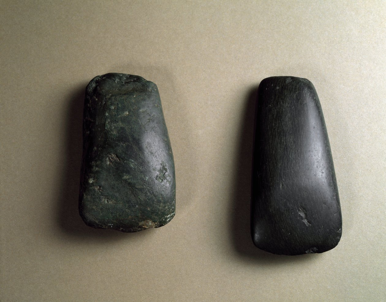 Flint ax blades, Jomon period by Japanese School