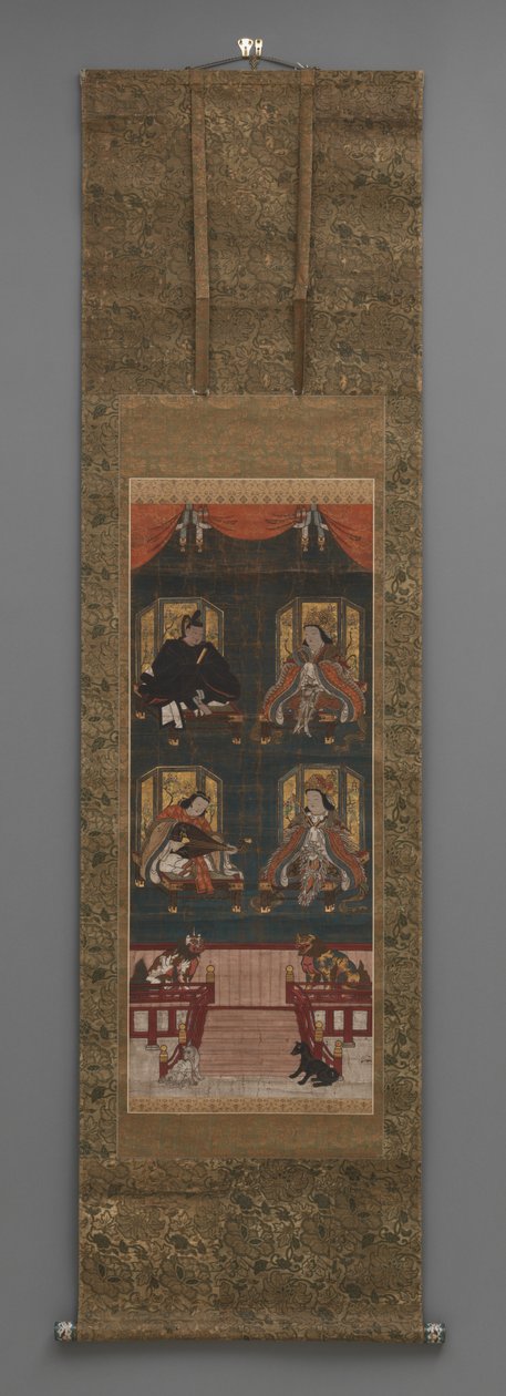 Four Tutelary Deities of Mount Koya by Japanese School