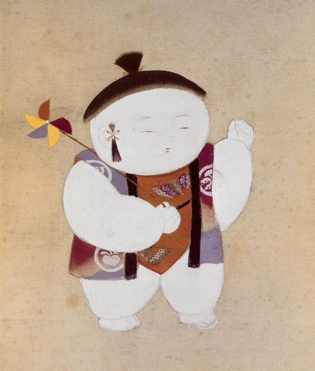 Gosho Ningyo (Court Doll: Boy), late 19th century by Japanese School