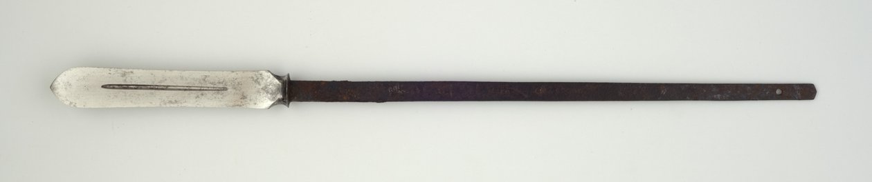 Head of a Sankaku Yari, or spear by Japanese School