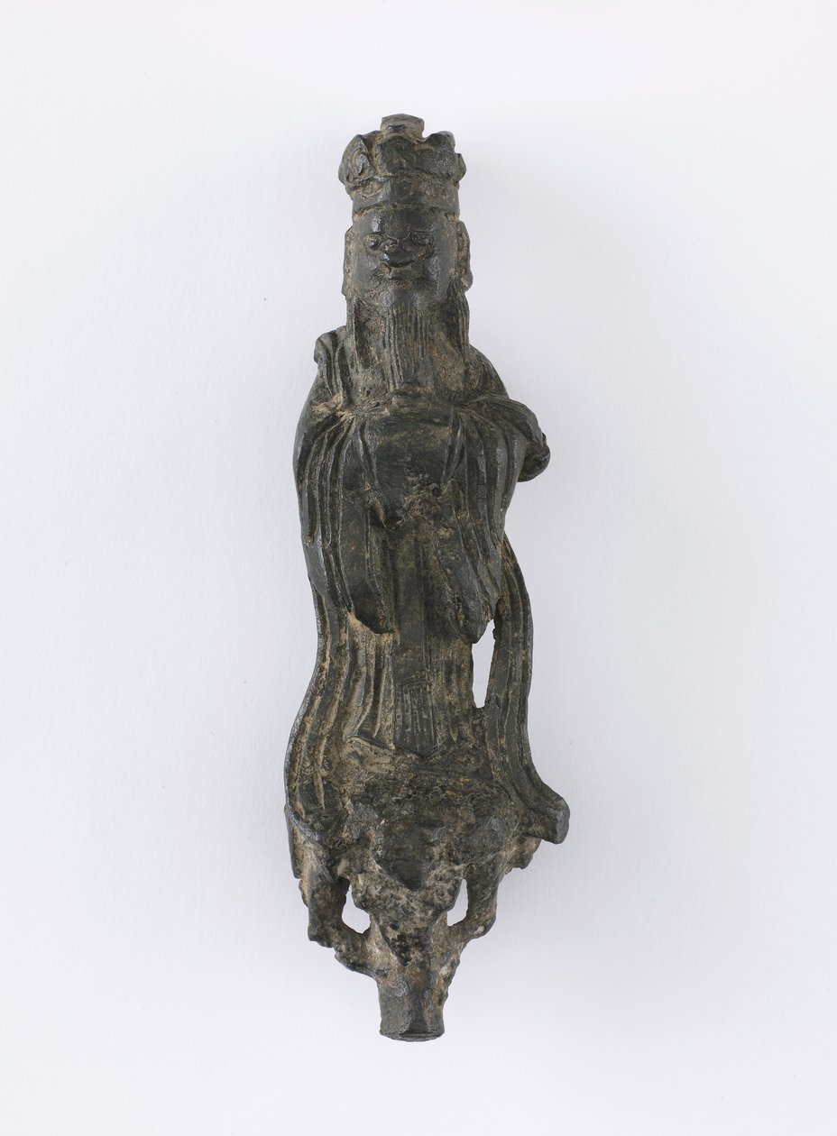 Large sake bottle, Kujiri Village, Gifu Prefecture, Edo period by Japanese School