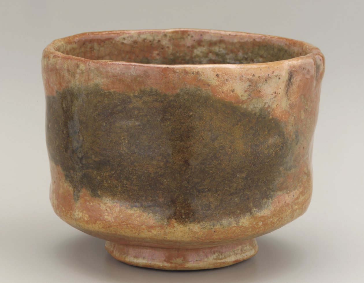 Low Cylindrical Tea Bowl, Kyoto, Kyoto-fu, Edo Period, First Half 19th Century by Japanese School