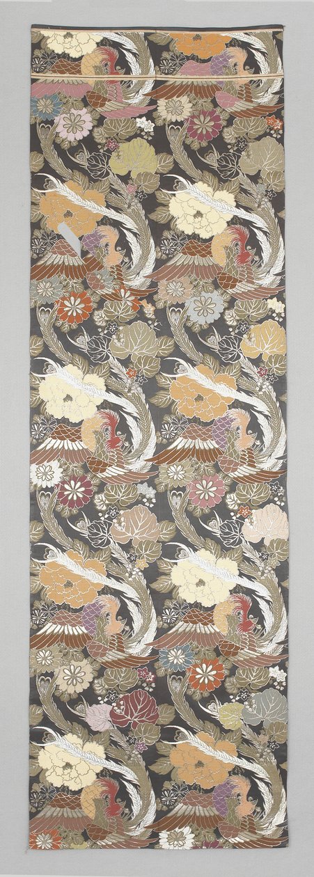 Obi Fragment by Japanese School