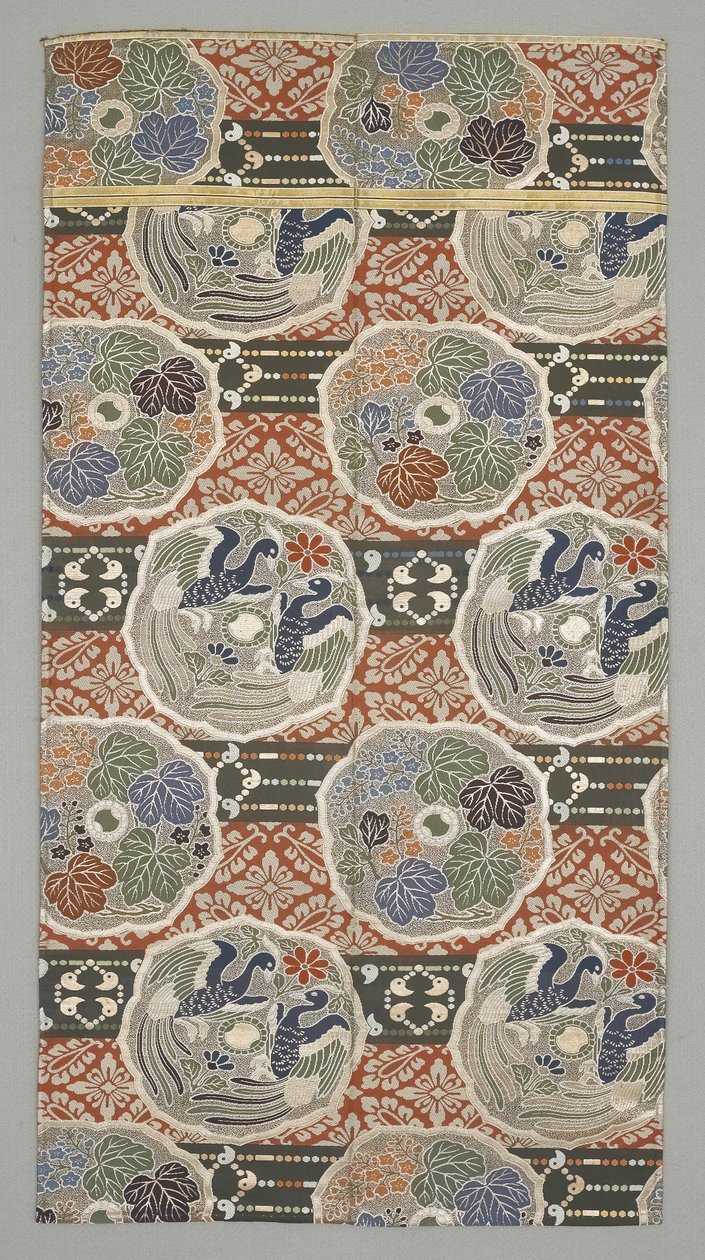 Obi Fragment, Late 19th-Early 20th Century by Japanese School
