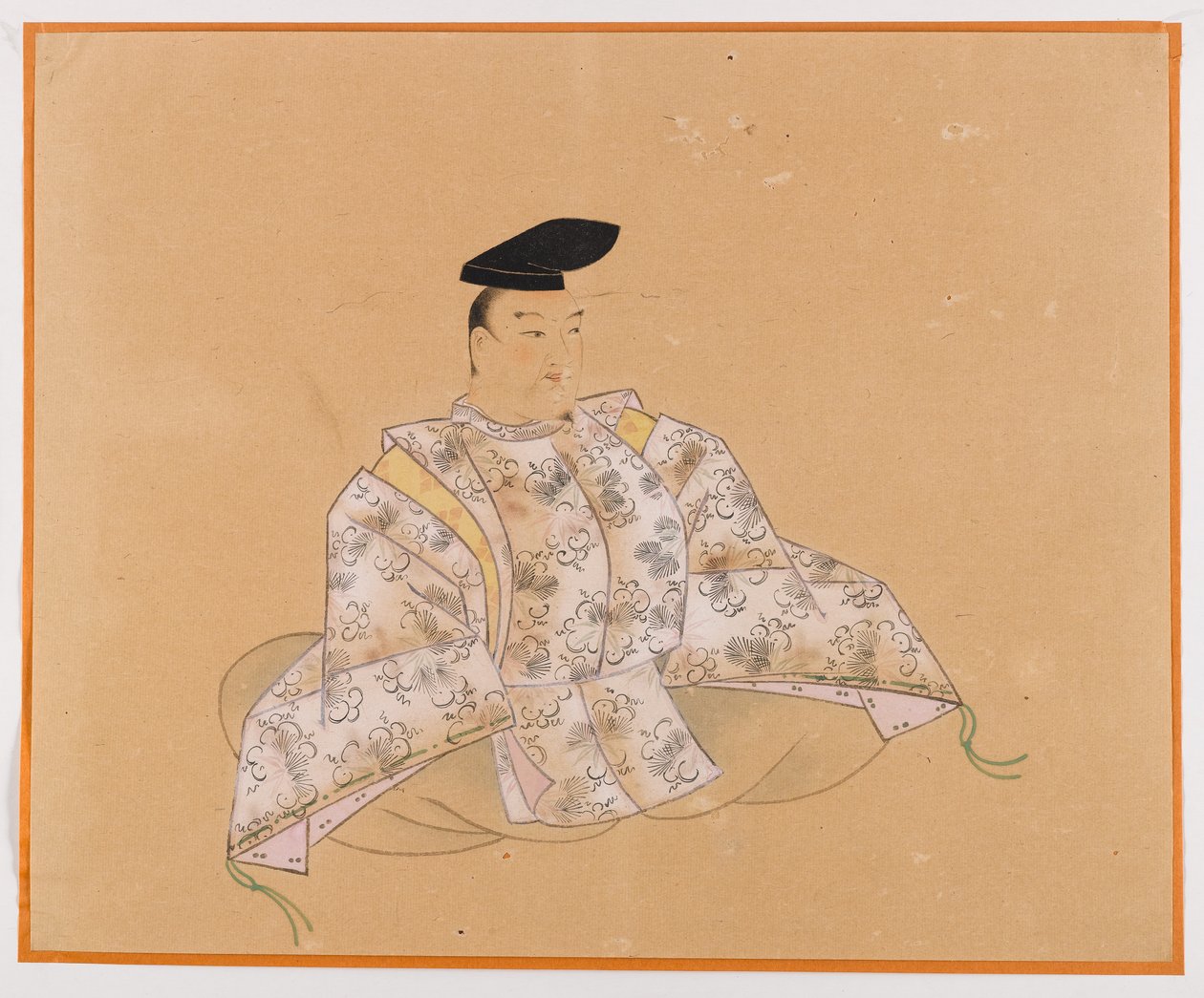 One of the Sanjurokkasen, album leaf by Japanese School