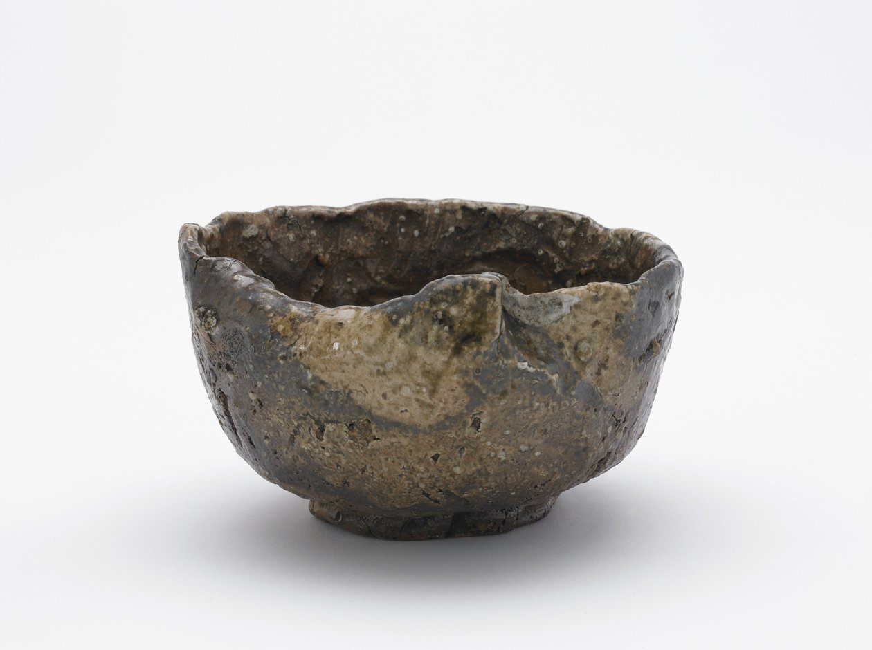 Serving bowl, Shigaraki, Edo period by Japanese School