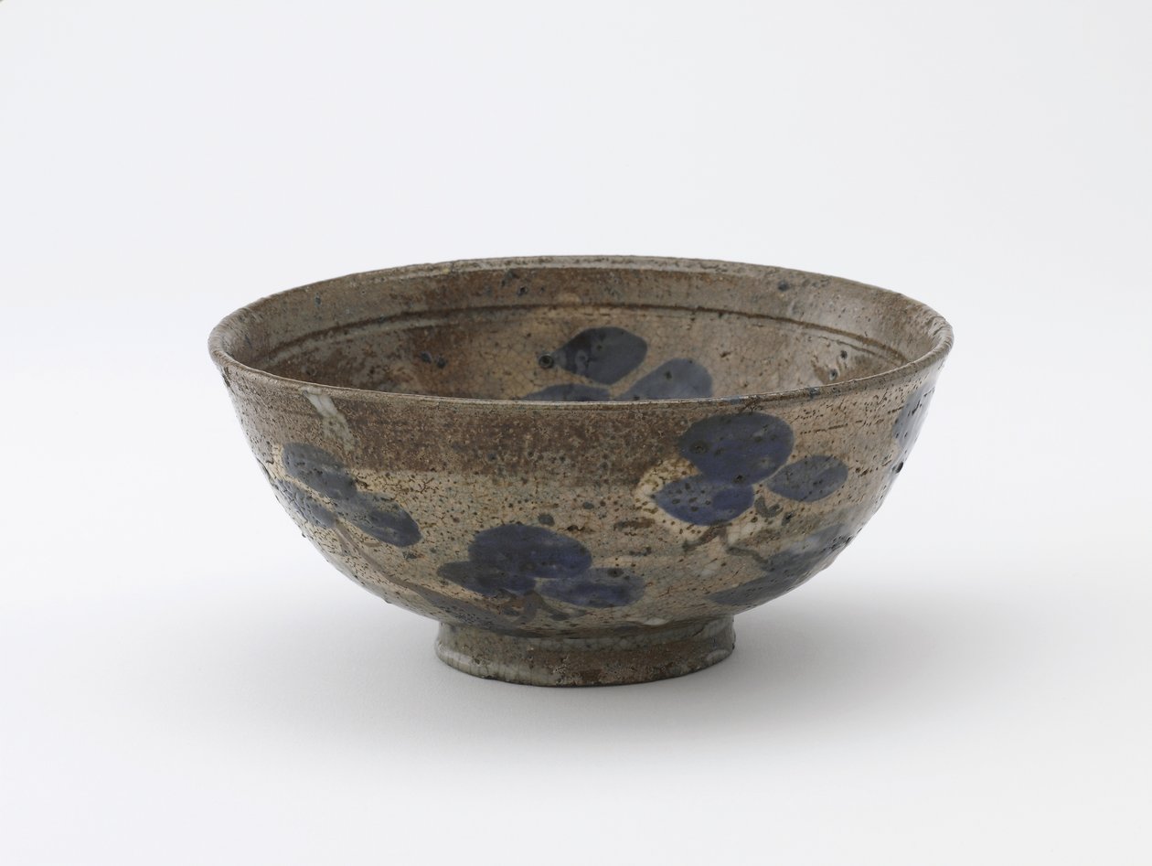 Serving bowl with Kenzan style decoration, Edo period by Japanese School