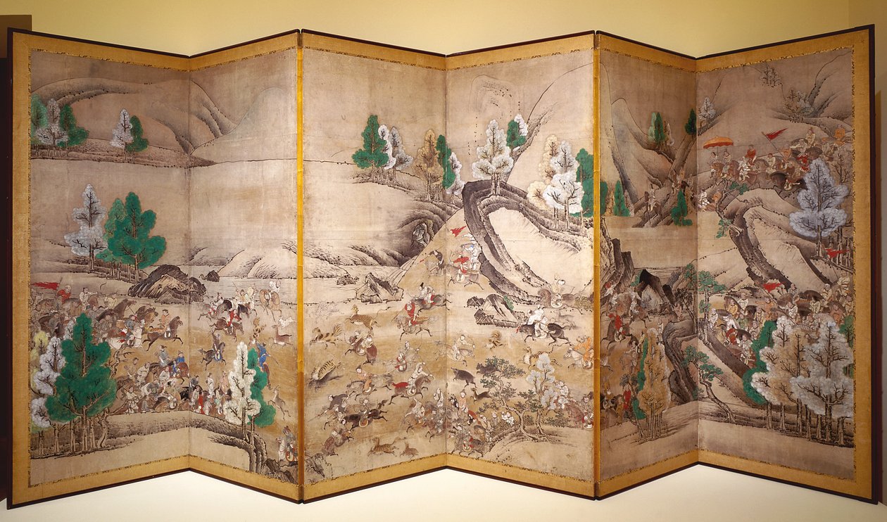 Tartar Hunt by Japanese School