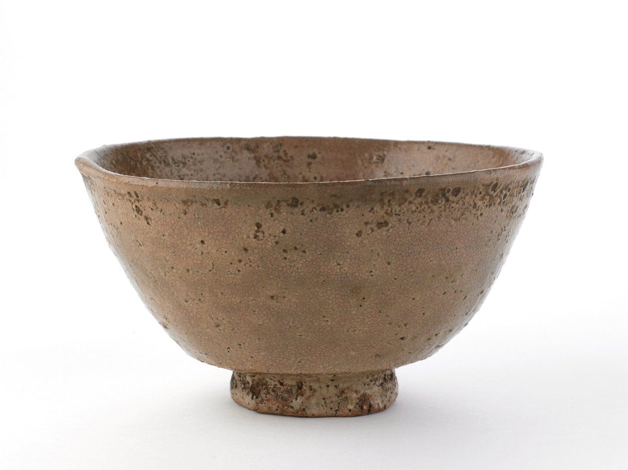 Tea bowl in the shape of an Ido tea bowl, Edo period, mid 18th-mid 19th century by Japanese School