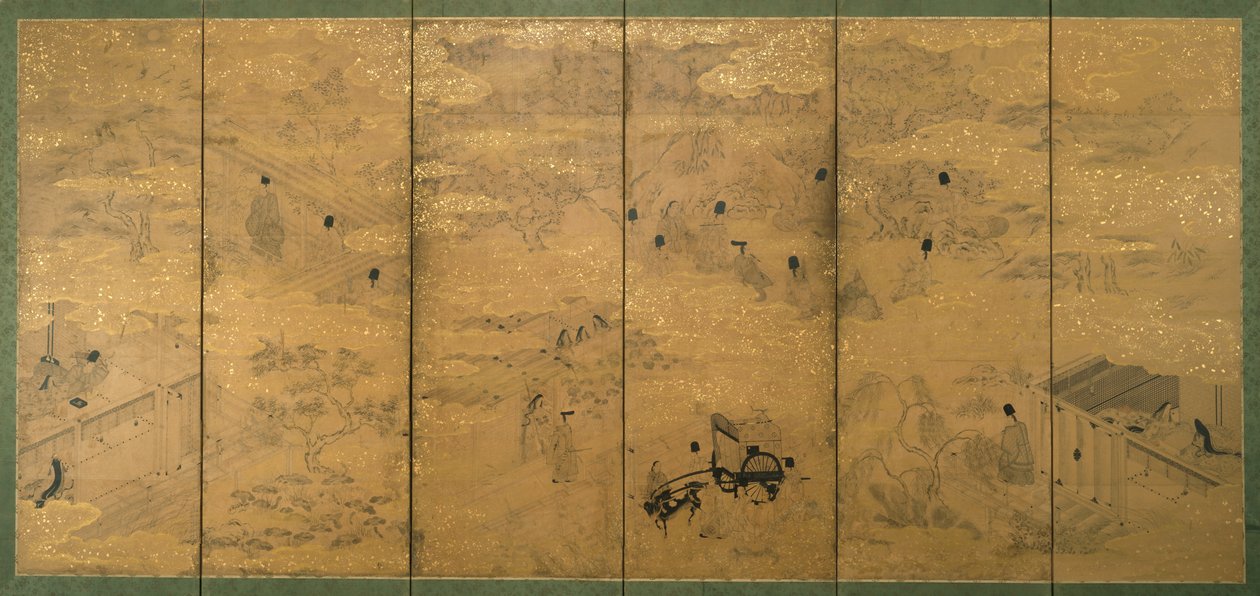 The Tale of Genji by Japanese School