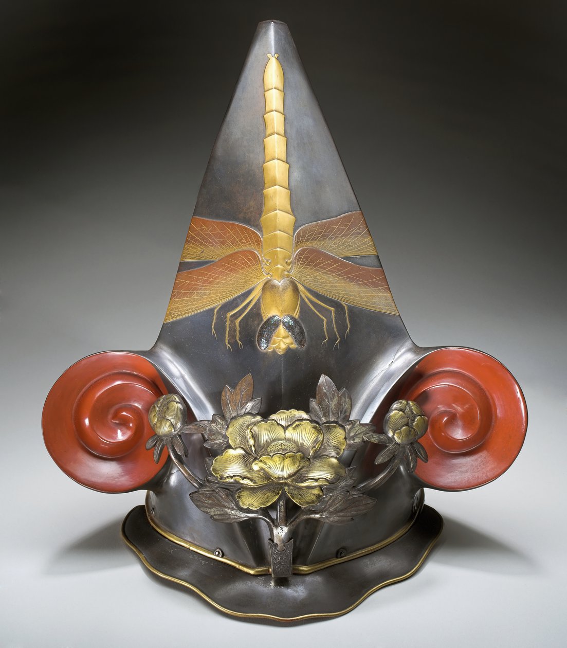 Theatrical helmet for the Kabuki Theatre by Japanese School