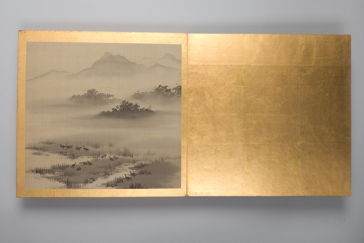 Thirty Paintings of Birds, Flowers and Landscape, Late 18th Century by Japanese School